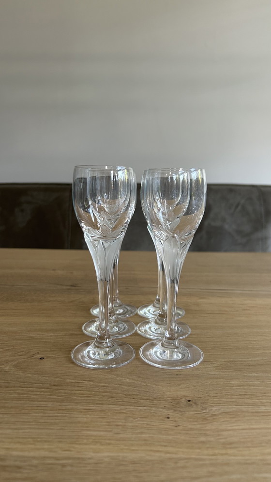 Image 1 of Beautiful Schott Zwiesel La Fleur crystal glass dinnerware