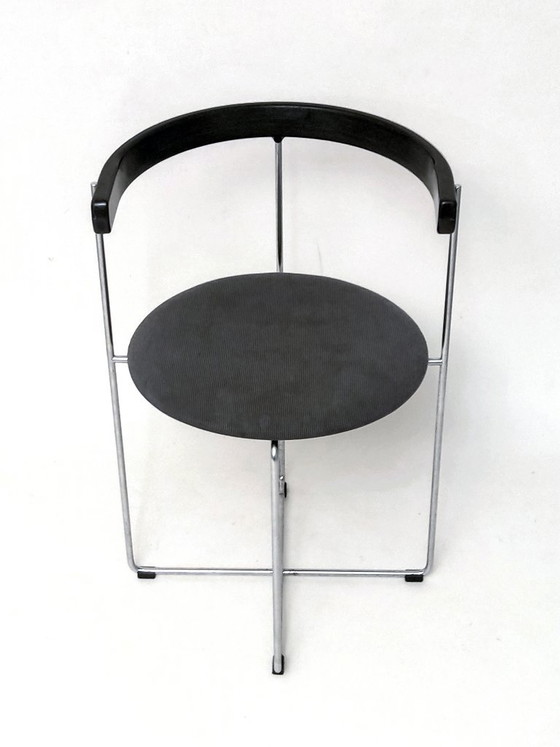 Stoel "Soley" Kusch + Co – Valdimar Hardarson voor Kusch + Co, Klapstoelen, Textile, Vintage (photo 6 of 20)