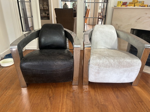 Timothy Oulton halo mars chairs