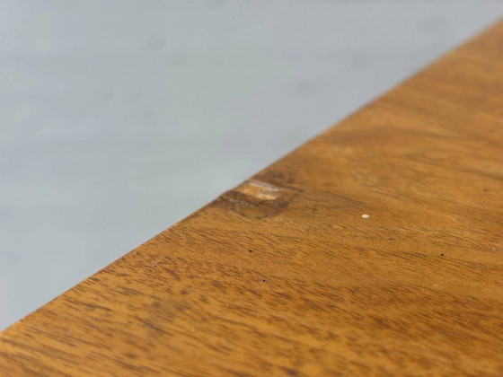 Image 1 of Dressoir uit het midden van de 20e eeuw met veel opbergruimte, gemaakt van beukenhout, jaren 60.