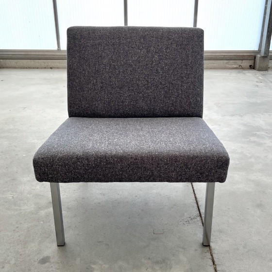 Martin Visser SZ62 lounge chair - restored and reupholstered, Armchairs, Wool, White (photo 3 of 7)