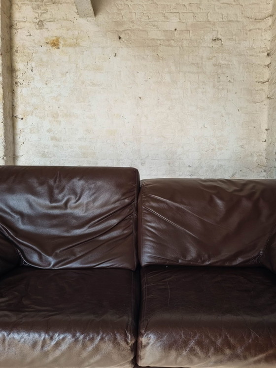 Poltrona di design vintage Durlet – Divani 2 posti, Pelle (photo 4 of 15)