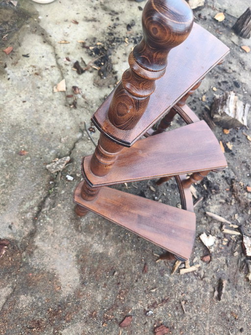 Wendeltreppe mit gedrechselten Stützen, 1960er Jahre