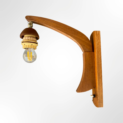 Mur en teck design danois Mid Century