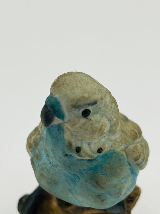 Ceramic Parakeet Figurine, Decorative Objects, Blue (photo 5 of 8)