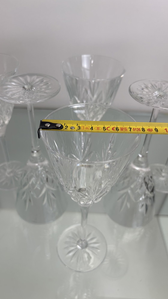 Image 1 of 6 x Edinburgh Crystal Kristall Weingläser Romeo