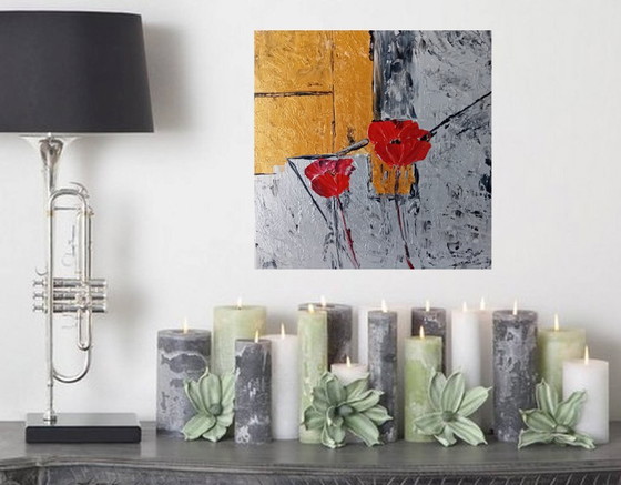 Image 1 of Papaveri di pittura moderna