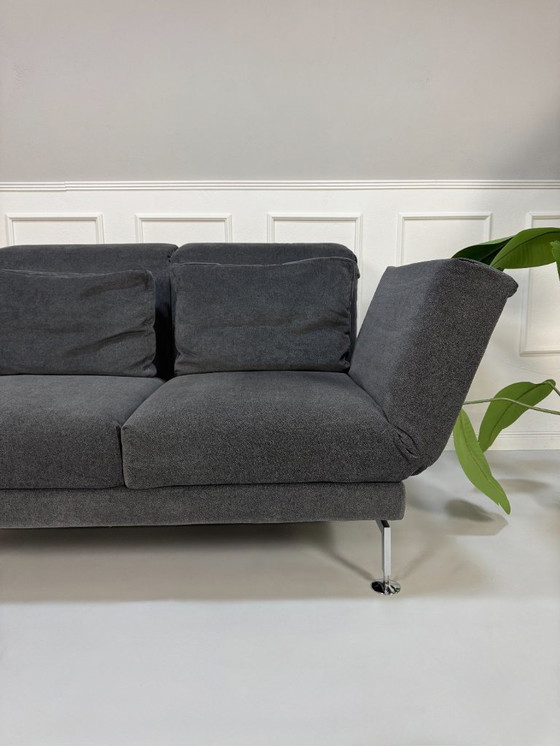 Image 1 of Brühl Moule Small Sofa Stoff Grau Gästebett