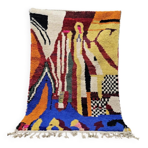 Berber carpet in pure wool 3 x 2 m
