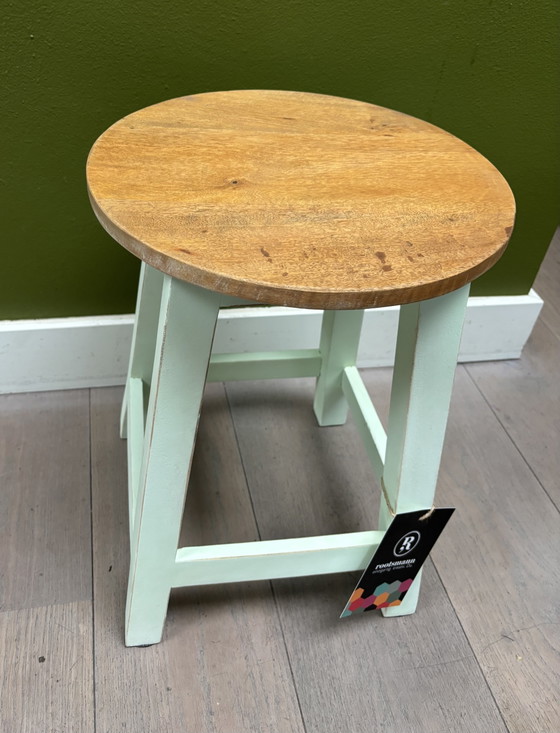 Image 1 of Sgabello in legno vintage Rootsmann Industrial nuovo