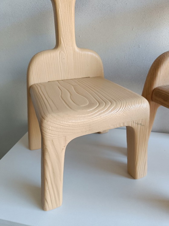 Een paar vintage Italiaanse kinderstoelen – Canova & Eurotoys, jaren 70/80 – Hockers en poefs, Plastic (photo 3 of 11)