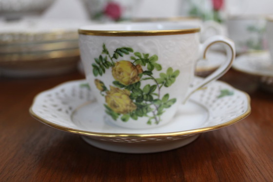 Image 1 of Openwork porcelain service - Pierre-Joseph Redouté for Arzberg