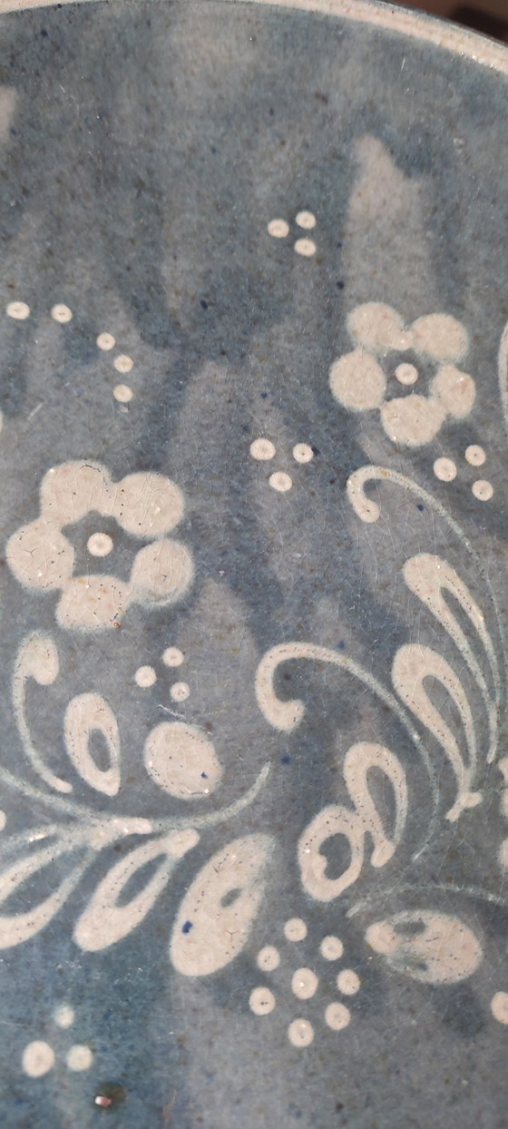 Image 1 of Grande piatto in gres alsaziano di Vincent Pirard, Soufflenheim