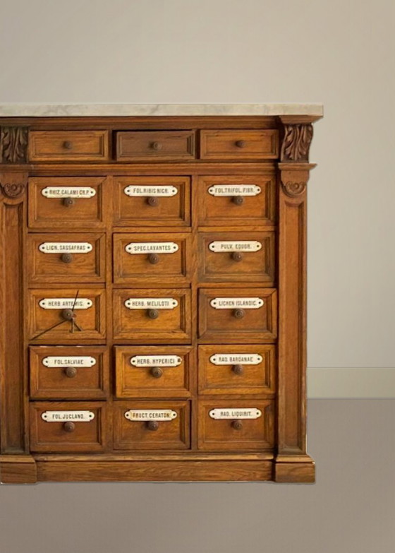 Rare Apothecary Cabinet – Storage cabinet, Wood (photo 5 of 14)