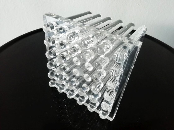 Image 1 of Lucite Fakiro VIP desk organizer Guzzini