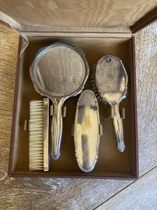 Wilhelm Wolff Pforzheim, Ensemble de Coiffure Art Nouveau