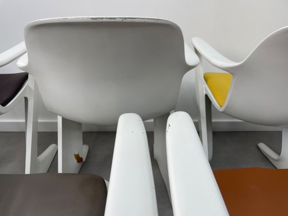Image 1 of 7 sillas Kangaroo / sillas Z de Ernst Moeckl para Horn, Alemania, década de 1970.