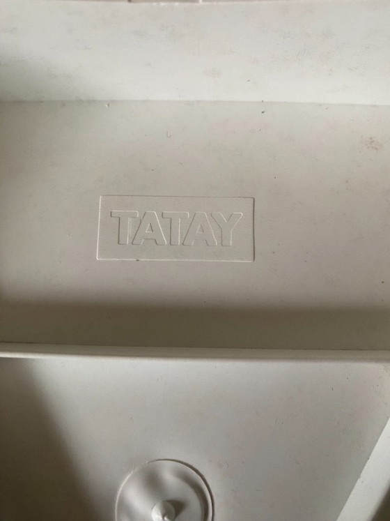 Tatay Wit Vintage Jaren 70 Krukje – Plastic (photo 3 of 14)