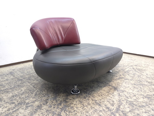 Leolux Kikko Chaise longue en cuir Fauteuil design Chair Design