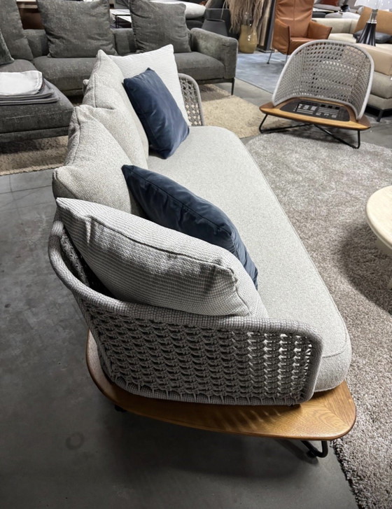 Image 1 of 1 x Canapé d'extérieur Minotti Rivera grand format 236 cm