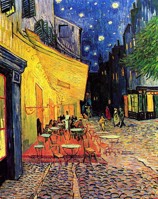 Vincent Van Gogh --Cafeterras Bij Nacht