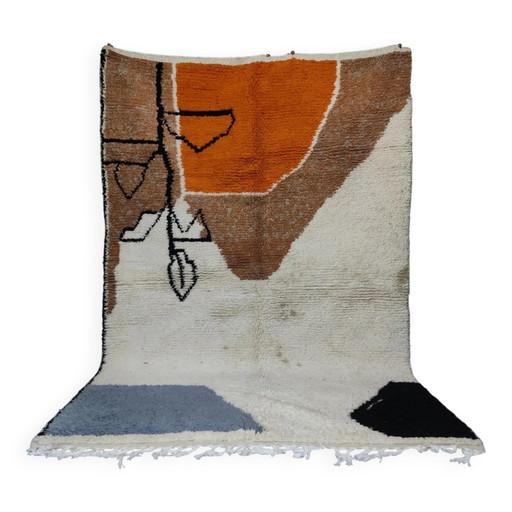 Alfombra de lana tradicional Marruecos 3 x 2 m
