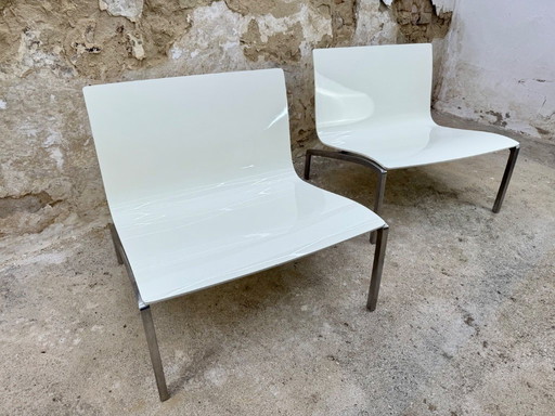 Piero Lissoni PL200 Lounge Chair Set by Fritz Hansen mid-2000s