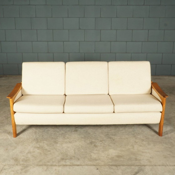 Image 1 of Canapé trois places vintage danois – teck – années 1960