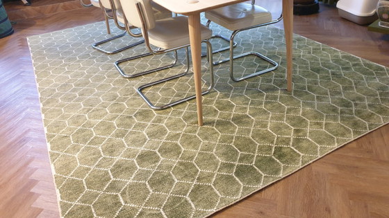 Image 1 of Rug from Brinker, Laatz army green