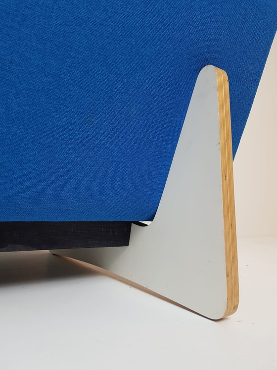 Vintage Artifort Kho Liang Le Bank C671 Bankje Twee Zits – 2 zitsbanken, Polyester, Wood (photo 11 of 15)