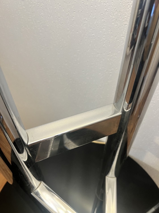 Duitse vintage vloerlamp in Space Age-stijl, gemaakt van glas en metaal, jaren 70. – spaceage, Vloerlampen (photo 12 of 12)