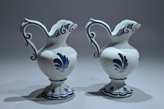 Image 1 of Set van 3 Delftsblauwe stukken