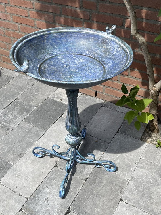 Image 1 of Bird Feeder on Stand Classic Style