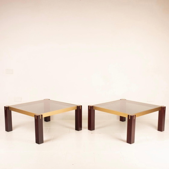 Renato Polidori Italienischer Mid Century Couchtisch aus Holz für Skipper 1960 – Skipper Italy, Couchtische (photo 9 of 18)
