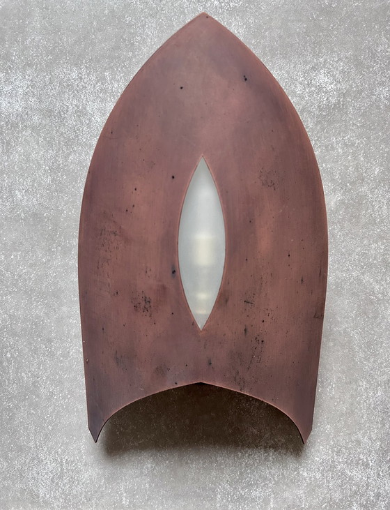 Image 1 of Lampada da parete 'Shield' di Bernd Beisse