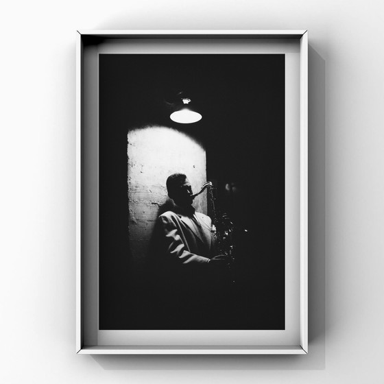 Image 1 of 1x Stan Getz | fotografie jazz della costa occidentale, belle arti del 1960