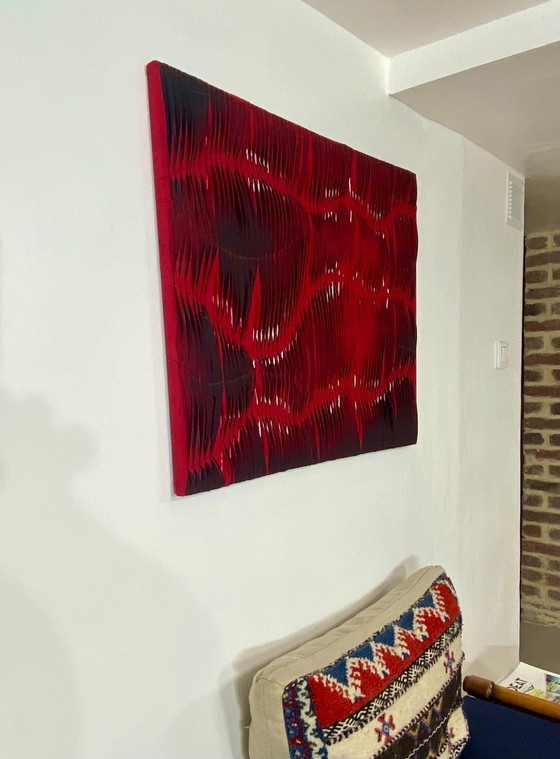 Image 1 of Tavola scultura arte tessile Ref : Tornado