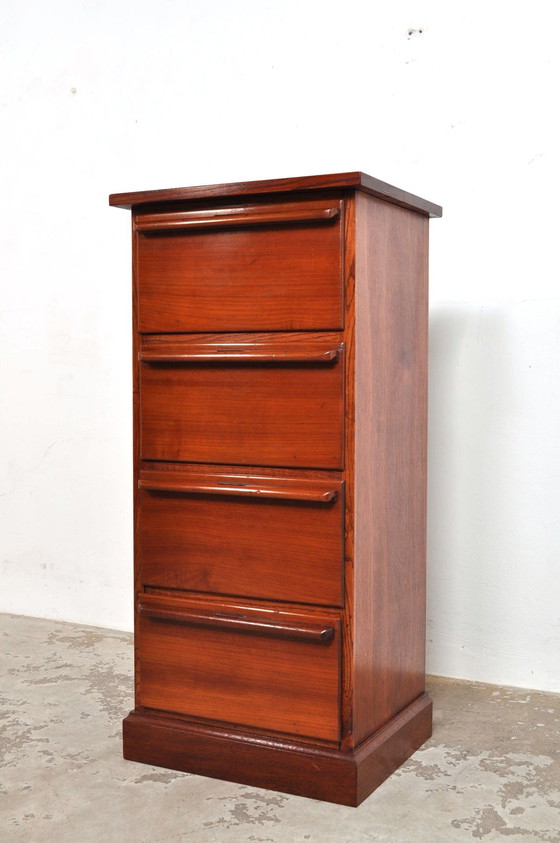 Image 1 of Vintage Mahonie Ladekast Jaren 40