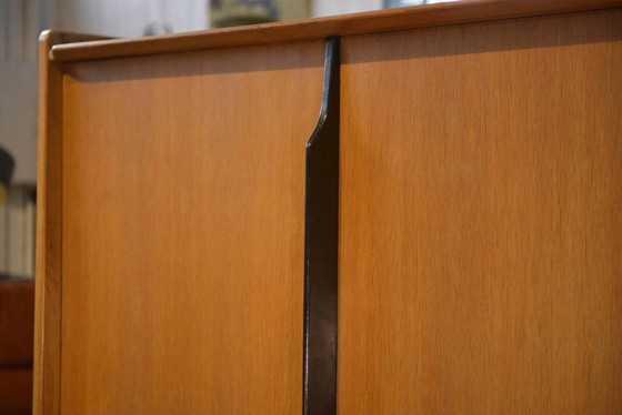 Oak wardrobe by Roger Landault 1960s – Mid Century Modern (photo 6 of 9)