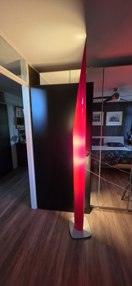 Kundalini Shakti 250, Red – vloerlampen, Metal, Plexiglass
