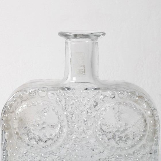 Mid-Century Grapponia Clear Bottle Vase by Nanny Still for Riihimäki / Finland / 1968 – Glass (photo 7 of 9)