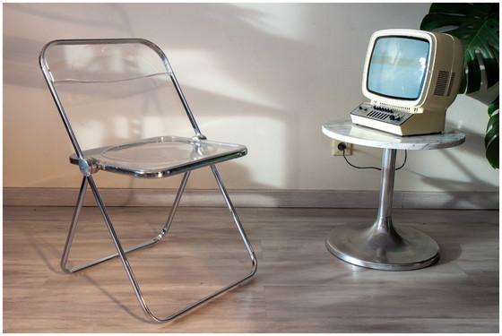 Image 1 of Plia chair by Giancarlo Piretti published by Anonima Castelli 1970