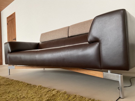 Image 1 of Leolux 3-Sitzer-Sofa Howlo mit drehbaren Rückenlehnen