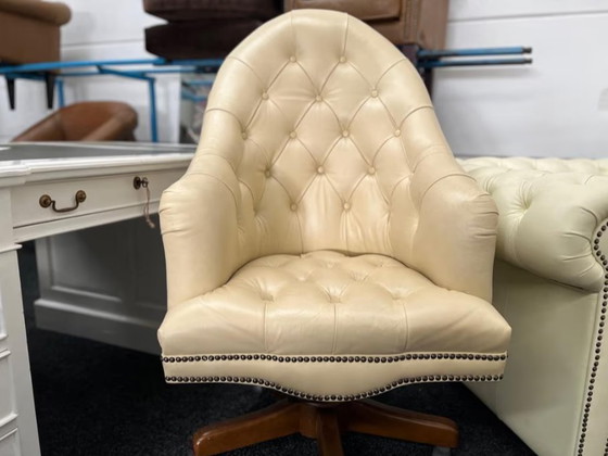 Image 1 of Chesterfield Boston Leather Office Chair
