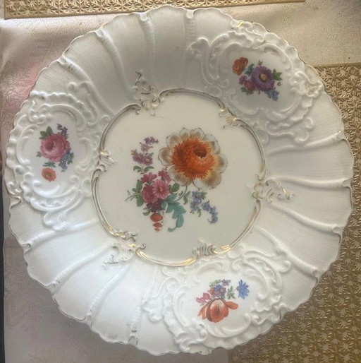 Porcelaine Hertel Jacob Rehau Bavaria Département artistique Forme Meissen