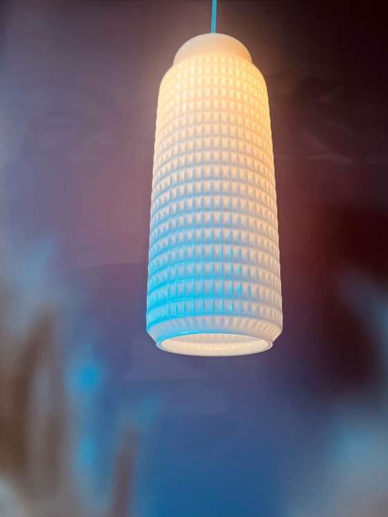 Image 1 of Lampada a sospensione Peill & Putzler in perla bianca