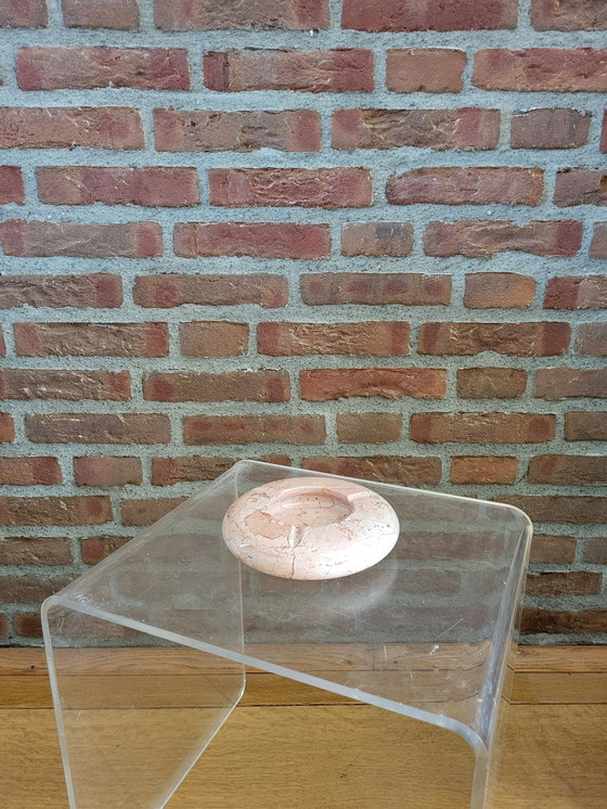 Image 1 of Vintage plexiglass side table