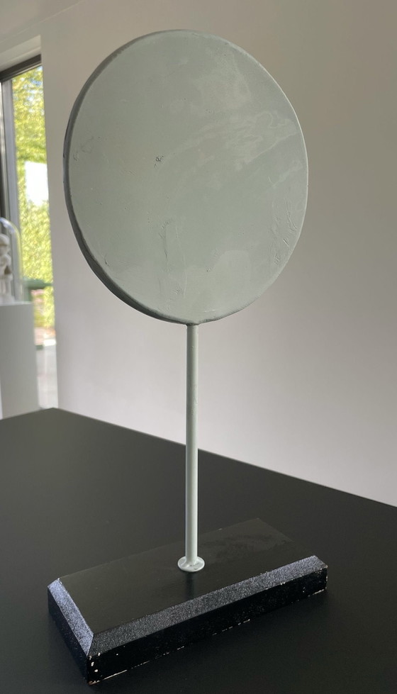 Image 1 of Rosette de feuilles d'acanthe en plâtre, 36 cm de haut