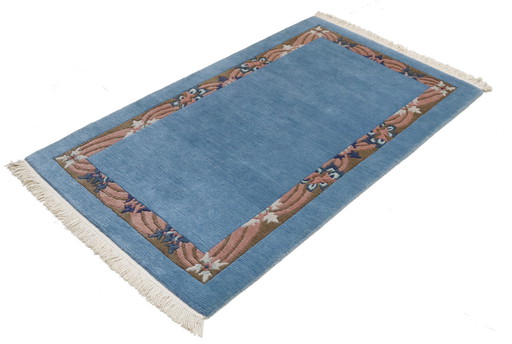 Modern designer Nepal rug 163 x 95 cm