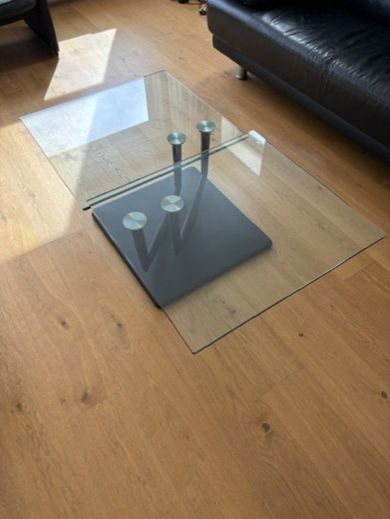 Table basse en verre réglable – Tables basses, Glass, Metal (photo 16 of 30)
